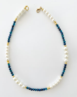 rock + bone handmade statement Beaded Necklaces (more tones available)