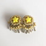 rock + bone handmade statement earrings Mini Stars